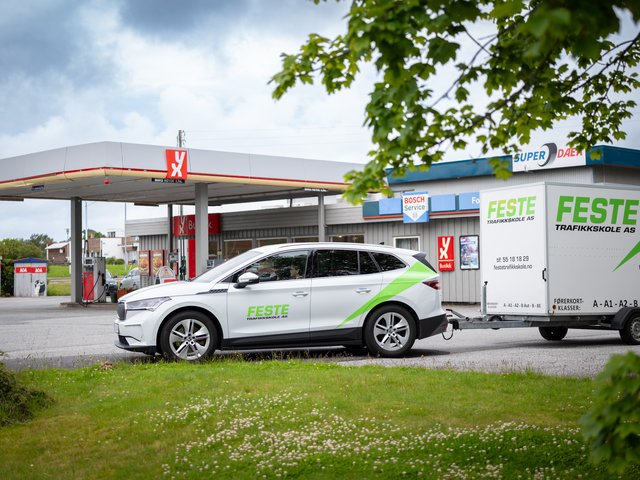 Kjøretime med tilhenger