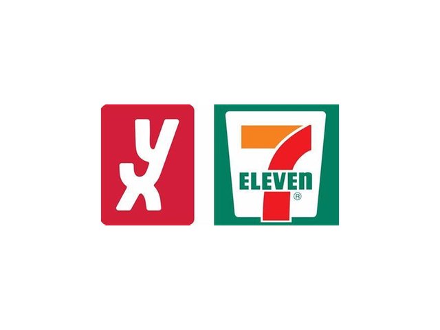 YX og 7 eleven logo